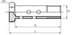 Double Metric Bolt