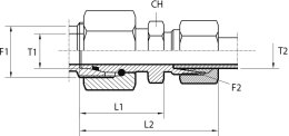 Standpipe tube reducer with O-ring seal