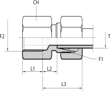Female stud coupling