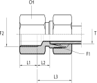 Female stud coupling