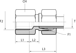 Female stud coupling