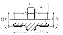 Metric male Adaptor