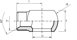 Banjo BSPP - metric male