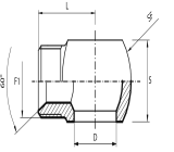 Metric Banjo - male BSPP