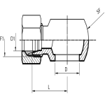 Banjo BSPP - male DIN 24°