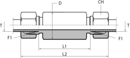 Welding bulkhead connection