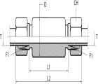 Welding bulkhead connection