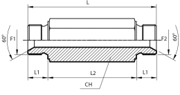 Adaptor male BSPP - male BSPP