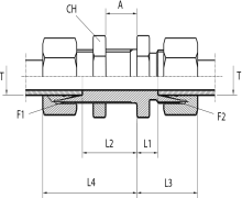Bulkhead connection