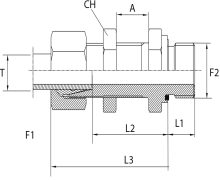 Bulkhead connection form E
