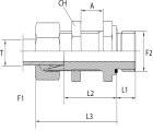 Bulkhead connection form E