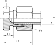 Pipe plug DIN 24°