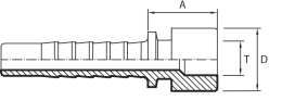 Brazing tail