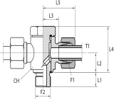 Double orientable fitting