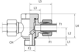 Double orientable fitting
