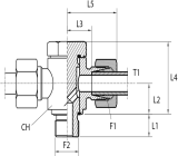 Double orientable fitting