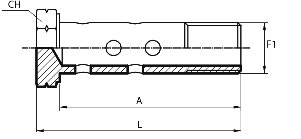 Double Metric Bolt