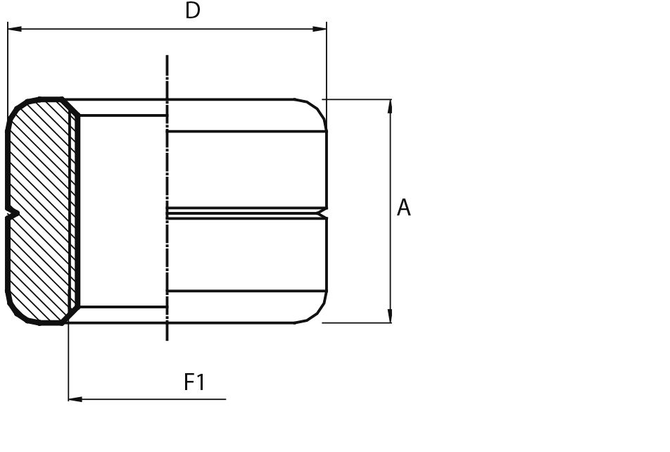 Metric Welding stud