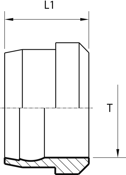 Double cutting ring