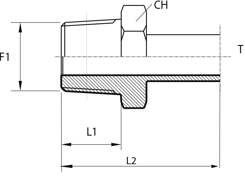 Stud standpipe adapter