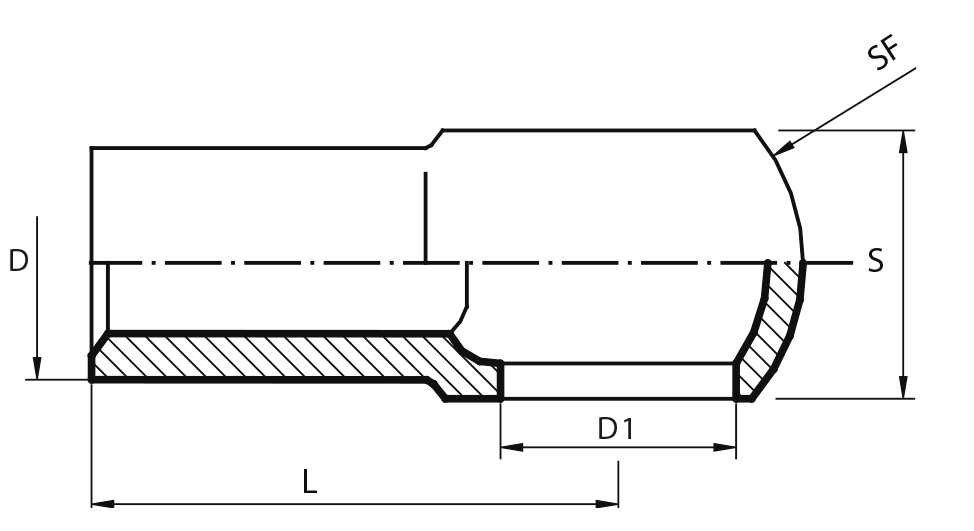 Banjo BSPP with standpipe