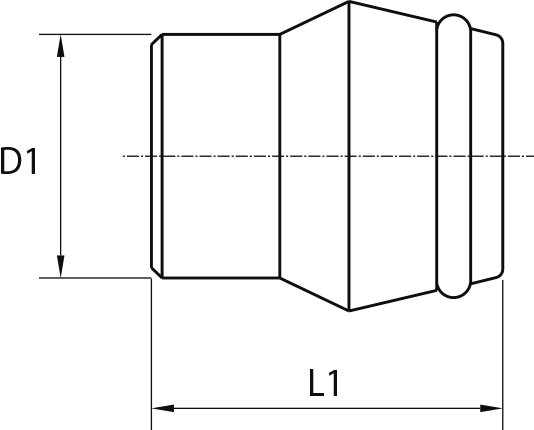 Blanking plug with O-ring DIN 24°