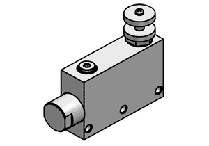 PRIORITY FLOW CONTROL (PRESSURE COMPENSATED) VPR 3 TYPE - PRIORITY FLOW CONTROL (PRESSURE COMPENSATED) VPR 3 TYPE