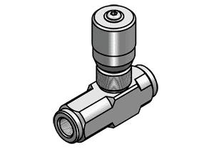 FLOW CONTROL VALVE (POPPET TYPE) VRFU 90 TYPE - FLOW CONTROL VALVE (POPPET TYPE) VRFU 90 TYPE