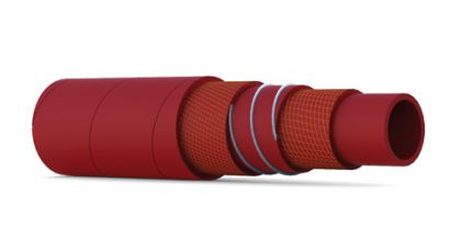 WATER COOLING SUCTION AND DELIVERY HOSE FOR HIGH TEMPERATURE - SILSPIR