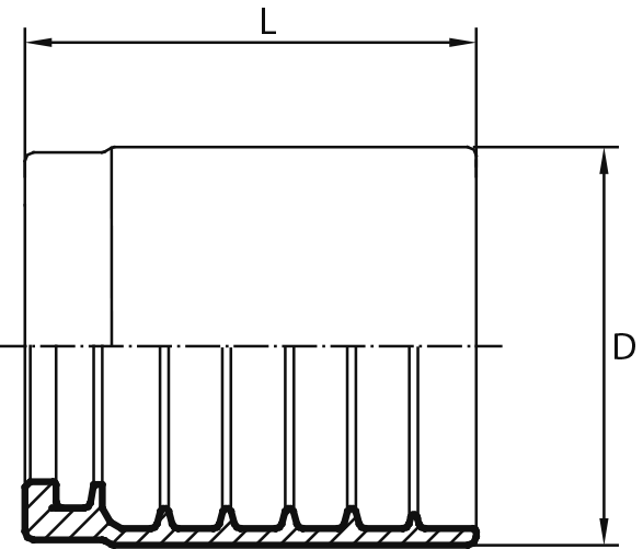 Ferrule for 1SN-2SN-2SC