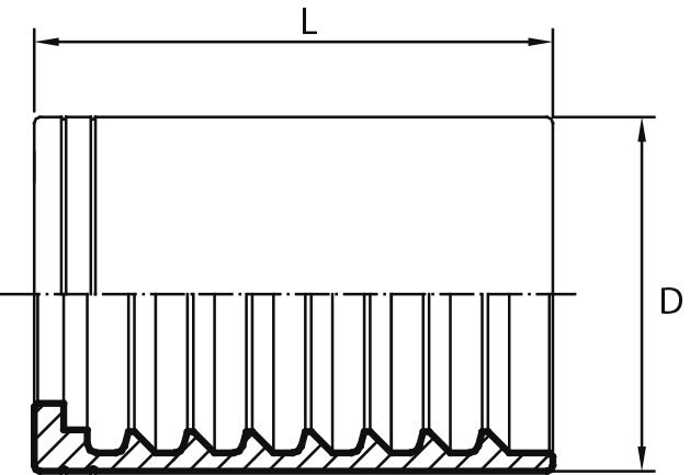 Ferrule for 2SN