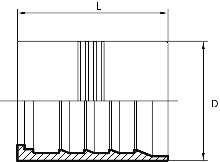 Ferrule for 4SH