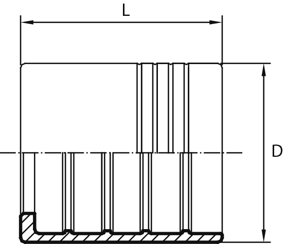 Ferrule for R3-R4