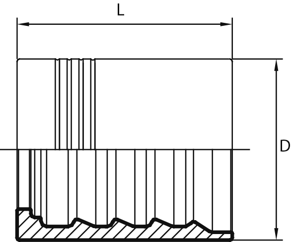 Ferrule for R9R-4SP