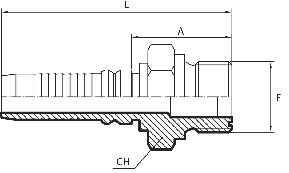 ORFS Male - Interlock