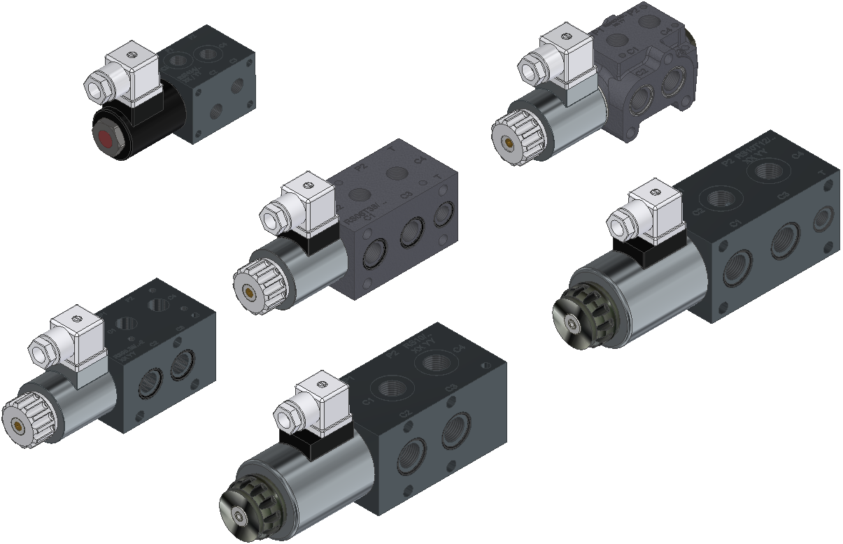 SOLENOID OPERATED DIRECTIONAL CONTROL VALVES